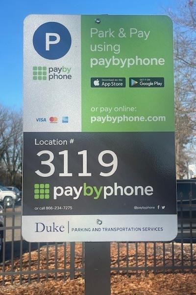 pay by phone parking sign